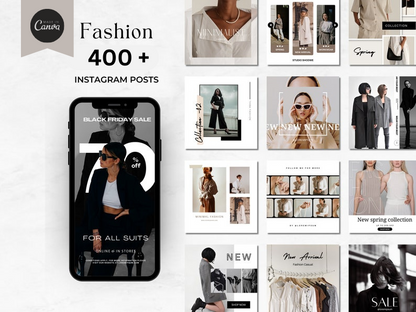 400+ New Fashion Instagram Post Templates