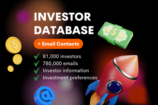 81,000+ Investor List with 780,000+ Email Contacts