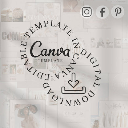 2000 Canva Sale Marketing Templates for Instagram